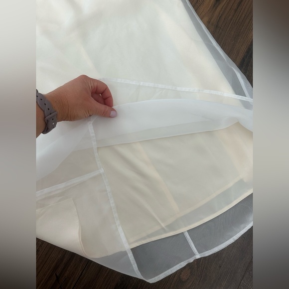 Reformation Vina Dress White Size 12 - Picture 5 of 10